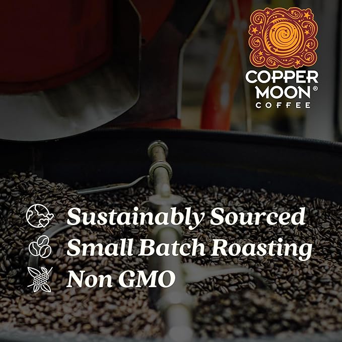 Copper Moon Single Serve Coffee Pods For Keurig K-Cup Brewers, Medium Roast, Costa Rican Blend, 80 Count