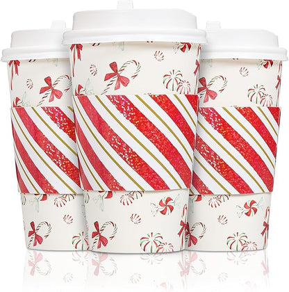 Papyrus Disposable Tabletop Dinnerware Set - Elegant and Sturdy Disposable Cups for Any Occasion, Holiday, Cups