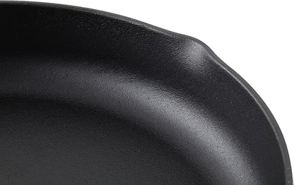 KitchenAid 48395 Seasoned Cast Iron Frying Pan/Skillet, 12 Inch - Black