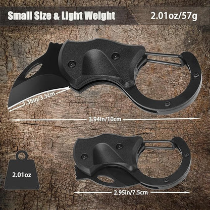 Small Pocket Knife, Mini Folding Knives EDC Cool Gadgets with 1.34inch Stainless Steel Blade for Everyday Carry, Gifts for Men Dad Husband, Stocking Stuffers Gifts for Him and Her