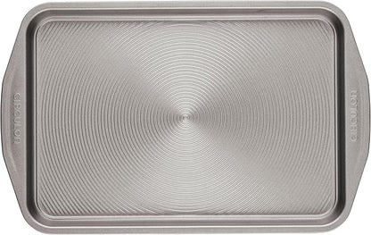 Circulon Total Bakeware Set Nonstick Cookie Baking Sheets, 2 Piece, Gray