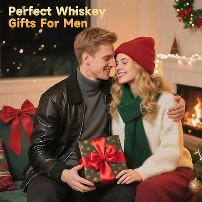 Electric Whiskey Smoker Kit Built-in Lighter, Rechargeable Old Fashioned Cocktail Bourbon Drink Smoker kit with 6 Wood Chips Birthday Gifts for Men Dad Husband Boyfriend Mens
