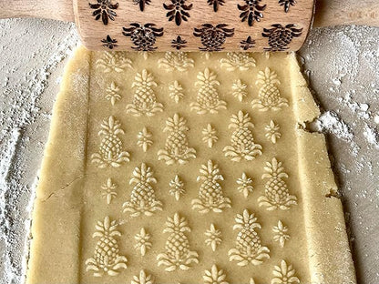 HAWAII 3 KID Rolling Pin SET. Wooden Laser Cut Mini Rolling Pins for cookies, play dough, salt dough by Algis Crafts
