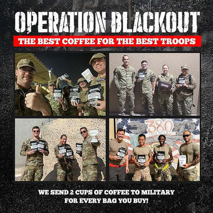 Blackout Coffee Jamaican Me Crazy Flavored Medium Roast - Freshly Roasted in the USA - 12 oz Ground Coffee Pouch