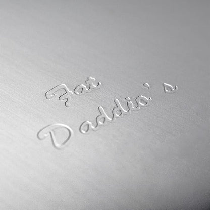 Fat Daddio's PZ-9SET Anodized Aluminum Pizza Pan, 9 Inch, Set of 2