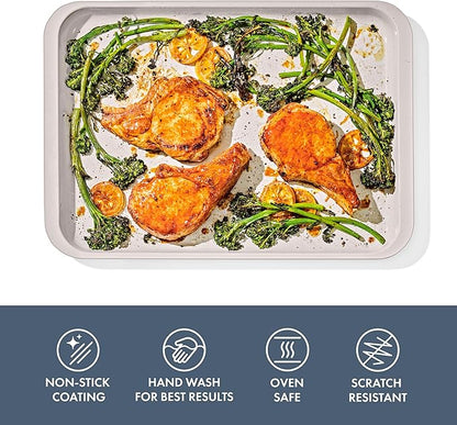 OXO Good Grips Non-Stick Pro Ceramic Coated Metal Bakeware Half Sheet Pan – Storm Blue