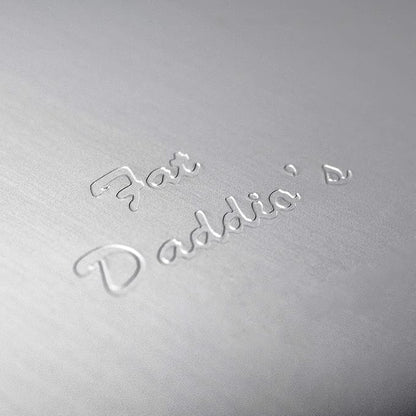Fat Daddio's Anodized Aluminum 3-Tiered Round Cake Pan Set 3 Inch Depth, 4", 6", 8"