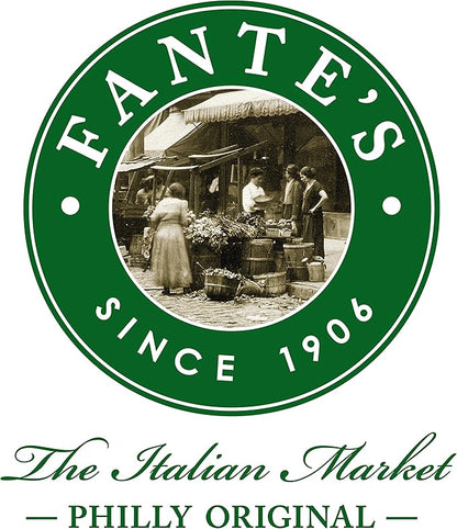 Fantes No-Peel, Self Cleaning Garlic Press, 6.25 x 1-Inches, the Italian Market Original since 1906
