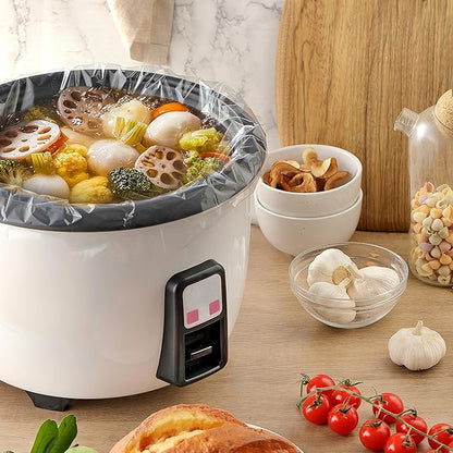 20 Pack Slow Cooker Liners, (Fits 3-8 Quarts) Disposable Oval Slow Cooker Bags for Crock Pot, BPA-Free and Easy to Clean, 13"x 21"