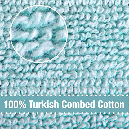 All-Clad Solid Kitchen Towels: Highly Absorbent, Super Soft Long Lasting - 100% Cotton, 17"x30" Tea Towels for Cleaning & Drying Dishes, Pans, Glassware, or Countertops, (2-Pack), Rainfall