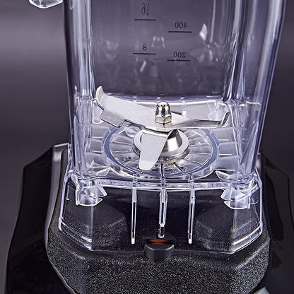 Professional 1300W Quiet Blender - 32oz BPA-Free Tritan Pitcher, Ice Crushing & Frozen Smoothie Maker for Shakes, Milk, Nut Butter, Dishwasher Safe