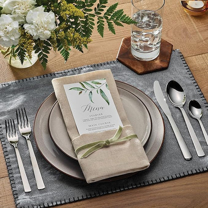 Tramontina 20 Piece Silverware Set - Oslo Utensils Set