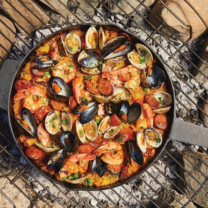 KitchenAid 48395 Seasoned Cast Iron Frying Pan/Skillet, 12 Inch - Black