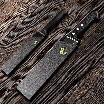EVERPRIDE 6 Inch & 8 Inch Chef Knife Guard Set (2-Piece Set) Universal Blade Edge Cover Sheaths for Chef and Kitchen Knives – Durable, BPA-Free, Felt Lined, Sturdy ABS Plastic – Knives Not Included